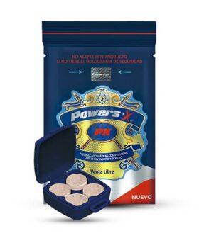 Potenciador masculino Powersx x 4 pastillas