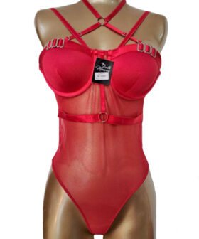 Body 43053 color rojo - talla única