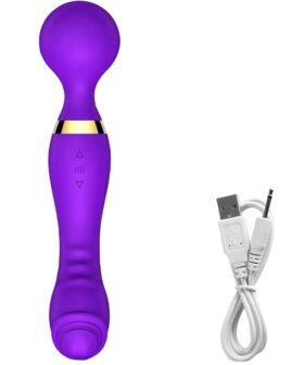 Varita mágica USB doble vibración