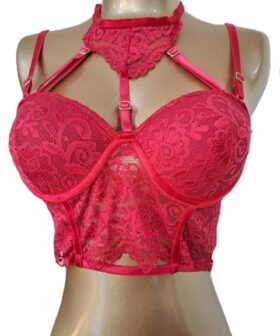 Top tipo corset  72003 Rojo - Talla única