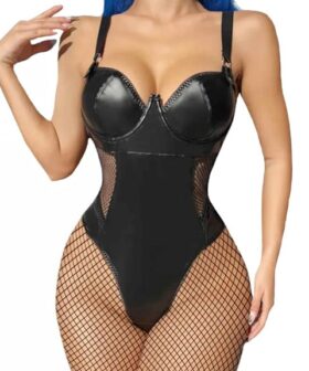 Body color negro - talla única